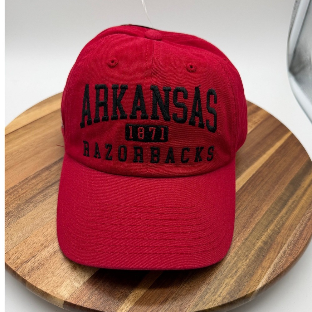 Arkansas Razorbacks Hat Captivating Headwear Red Adjustable Embroidered Cap 2601